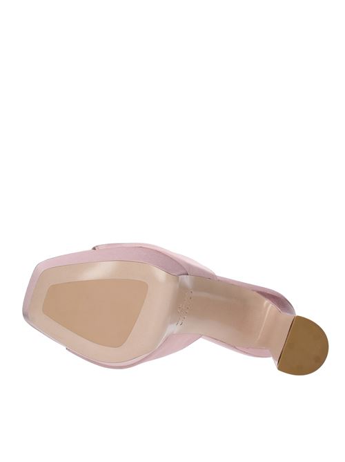 Satin mules LE SILLA | SANDALO NINFEA SATINPARIS